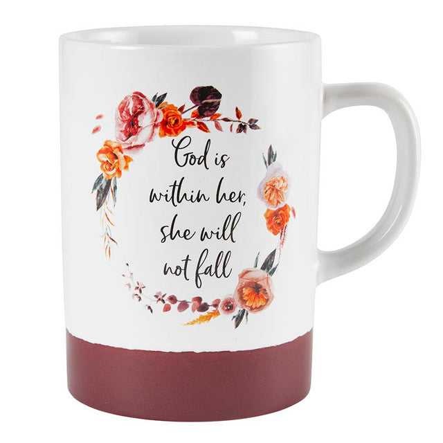 17oz “God Within Her” Ceramic Coffee Mug