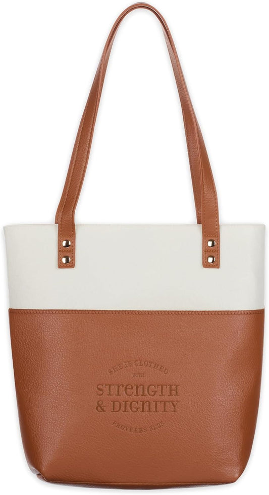 Strength & Dignity Bible Tote Bag