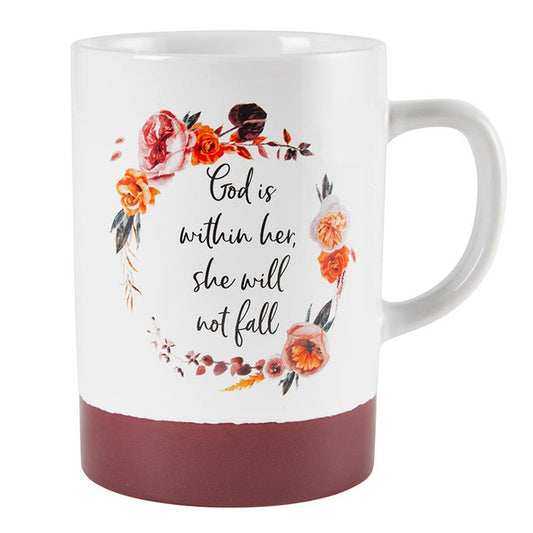 17oz “God Within Her” Ceramic Coffee Mug