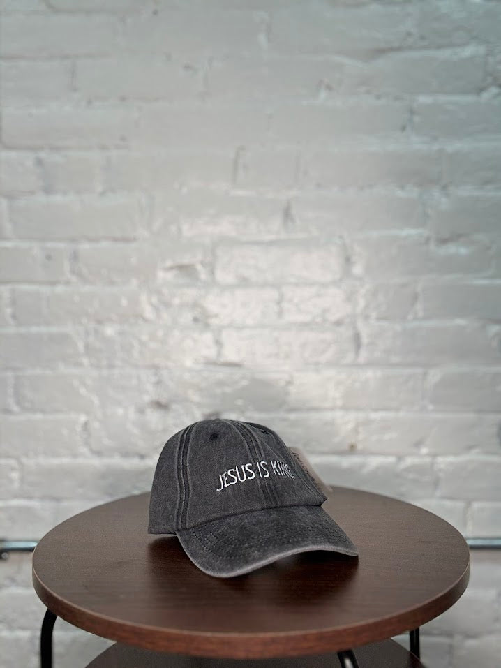 "Jesus is King" Fitted Cap