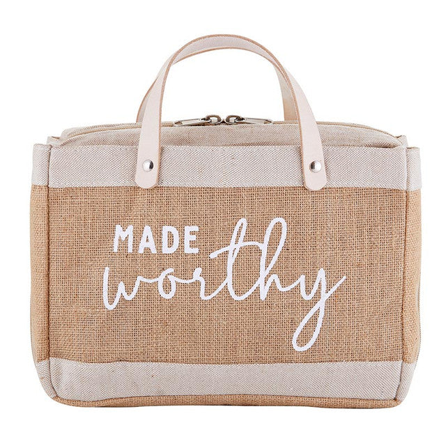 “Made Worthy” Bible Cover Tote